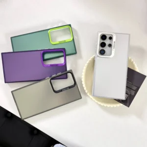 IMD Mobile Phone Case for Samsung Candy Color Shockproof Protective Case