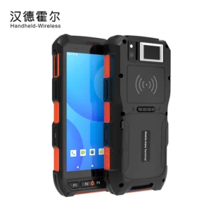 IP65 Waterproof Android 13 Rugged PDA C6200 5.5inch 1D QR Barcode Scanner Handheld Scanner Pda With Fingerprint Reader