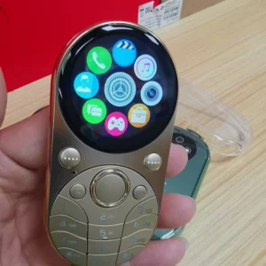 In Stock I15 Mini 1.39 Inch Round Screen 2G GSM Dual SIM Flashlight Multifunction Button Mobile Feature Phone