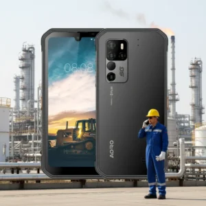 Industrial 5G Smartphone with 4700mAh Battery IP68 Rugged Design Android 11 for Construction & Logistics