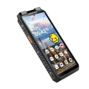 Industrial Explosion Proof Mobile Mining Barcode Scanner IP68 ATEX Smartphone IECEx Rugged Phone With Fast Charging