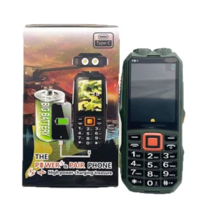 K 6000 Rugged Feature Phone 2.8” Display MTK6261D Dual SIM GSM Wireless FM Big Speaker 2400mAh Battery 32GB TF Card Support