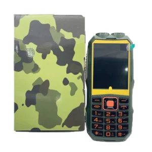 K 9000 Super Slim Rugged Feature Phone 2.8” Display MTK6261D Dual SIM GSM Wireless FM Big Speaker 2400mAh 32GB TF Support