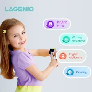 K9 AI Voice Assistant Kids Phone Watch 1.78 Inch AMOLED SOS 4G SIM Card IP68 Android 8.1 GPS LBS WIFI Kids Smart Watch