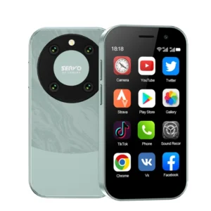 KING9000 4G LTE Cellular Mini Smartphone Android 10.0 Dual SIM 2GB+16GB 2000mAh 5MP Camera 3.0″ Display Small Phone