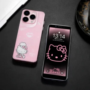 KT68 HelloKitty Handheld Cartoon Cute Kids Mini Octa Core Android 4G LTE Smartphone