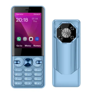 Keypad Mobile Phone with 2.8/2.4 Inch Screen 1800mAh Battery Dual SIM Big Torch BT FM MP3 Basic Feature Phone