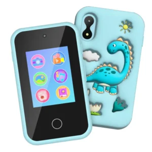 Kids Small Smart Mobile Phone with Dual Camera Mini Touch Children’s Smartphone for 3+ Years Old Boys Girls