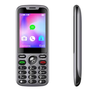L2803 4G LTE Basic Feature Phone Big Button 2.8inch 2G Senior Phone With SOS FM Radio Dual Sim OEM