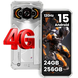 LAGENIO Panther1 IP68/IP69K 5150mAh 120Hz Rugged Smartphone with GPS for Outdoor Construction Sites