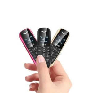 LONG CZ J60 Mini 4G Mobile Phone 0.66″ BT Recorder Alarm Clock MP3 Player Long Standby with TF Card Slot