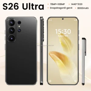 Latest Flagship Smartphone S26 Ultra 7.3 inch Deca Core 16GB+1TB Storage Dual Card Outdoor Travel Daily Use Mobile Phone