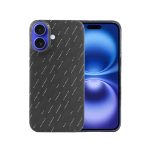 Lightweight Hard Case Real Carbon Aramid Fiber Phone Case for Luxury iPhone 16 Pro Max Protective Cover