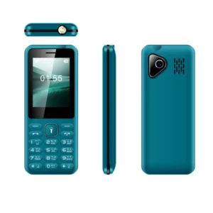 Linux Dual SIM Spanish/German/French Bar Design 3000mAh Big Battery Mobile Keypad Phone FM Radio Torch 2.4″ VGA TFT Display