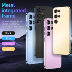 Low Price S24 Mobile Phone 1+16G HD 6.5″ 90Hz Dual SIM Card Android Smartphone with MTK Processor