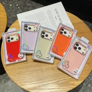 Luxury Flash Diamond Mobile Phone Case for iPhone 17 Promax 15 Plus 12 Shell Coque Shockproof Liquid Silicone Back Cover Funda