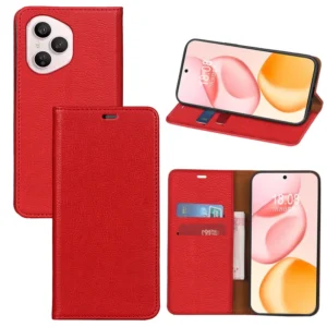 Luxury PU+Leather Flip Leather Wallet Card Holder Case Cover for Honor 400