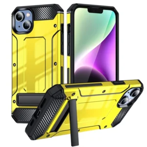 Luxury Thick Armor Hard Cell Phone case for iPhone 7 8 14 Plus X XR XS Max 11 12 13 Pro Holder Mobile Back Cover