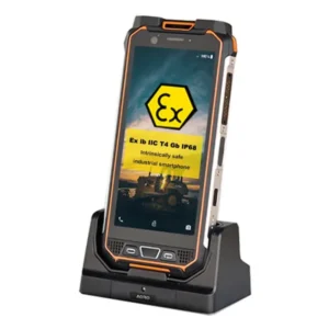 M5 Waterproof Industrial UHF RFID Barcode Scanner IP68 POC Radio 4G ATEX Intrinsically Safe Rugged Walkie Talkie Phone