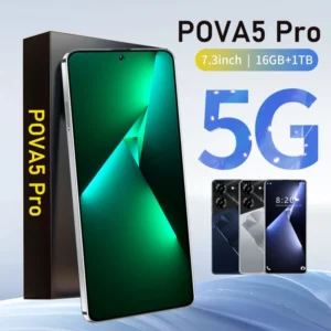 Manufacturer 5G Smartphone 7.3 Inch Straight Screen Dual SIM Dual Standby 16GB+1TB Storage