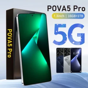 Manufacturer 5G Smartphone Dual SIM Dual Standby 16GB+1TB Storage 7.3 inch Straight Screen