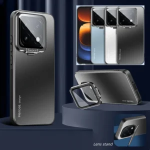 Matte Camera Lens Stand Shockproof Hard Back Protective Case for vivo IQOO 15