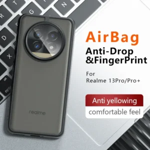 Matte Phone Case for Realme 13 Pro Plus Hard PC Silicon Bumper Back Cover for Realme 12 12X GT Neo6 Neo 6 SE 6T GT5