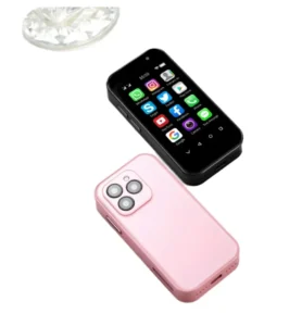 Mini Android 10.0 Smartphone HD 3″ Display 5MP Camera Dual SIM 4G LTE Network 2GB RAM 16GB ROM French Play Store WhatsApp