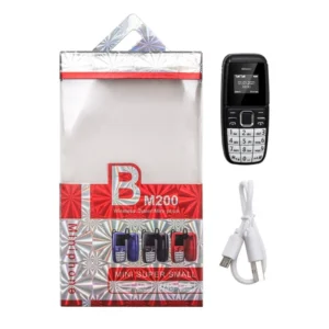 Mini BM200 Mobile Phone 0.66 Inch Screen Dual SIM 2G Pocket Mobile Phone 21 Keys MT6261D Phones