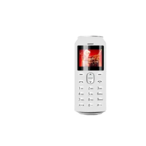 Mini Dual SIM Non Smart 2G Bar Feature Mobile Phone TFT Display Multi Language Support (Spanish German) for Students
