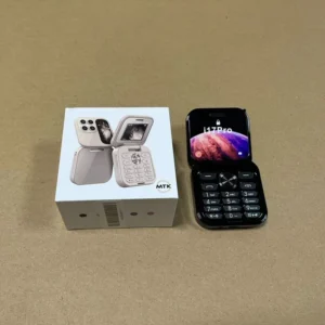 Mini Phone I17 PRO KAI OS Dual SIM Card Fold Feature Phone 2G Network Video Player with Keypad