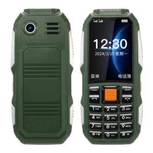 Mini Rugged Style Mobile Phone 2G GSM Dual SIM 0.08MP Camera 1.77 Inch TFT Display Keypad Custom Logo Software Stock