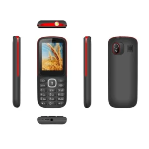 Mini Seniors Mobile Phones Dual SIM Card Support Wireless FM OEM HD 2.4″ Screen Linux 0.08MP Camera 3000-3499 mAh Battery