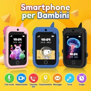 Mini Smartphone Per Bambini Slot Per Scheda SIM Chiamate Video WIFI E LBS Impermeabile SOS Smartphone Per Bambini