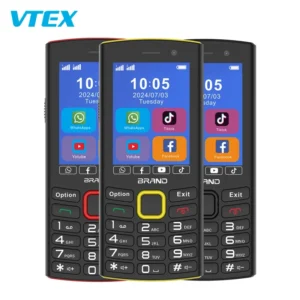 Mini Student Phones Android Smartphone 2.8Inch 4G Mutil Functional Cellphones Basic Mobile Phone Button