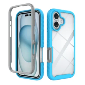 Mobile Phone 2 in 1 Hard Armor Protective Case for iPhone 16 Pro Max Shock Proof 360 Protection Case