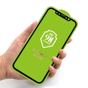Mobile Phone Screen Protector 2.5D Full Cover Nano Glass 9H Hardness 91% Light Transmittance for 11 Pro Max