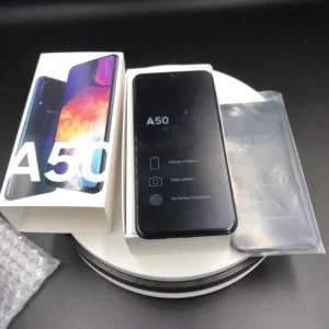 Mobile Phone Unlock 4G LTE Network Android Smartphone A50 64GB AMOLED Display 4000 4999mAh Battery