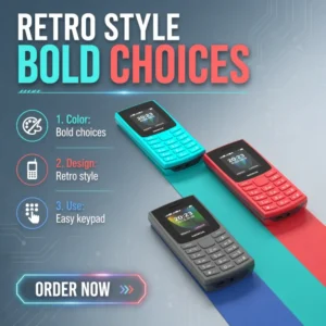 Mobile Phone for 105 4G GSM Bar Feature Phone Dual SIM Standby Keypad
