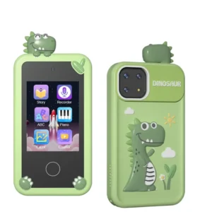 Multifunctional Kids Camera Phone with MOS Sensor MicroSD Full HD Video Photo 2.0″ Screen Perfect Gift Toy for Toddlers