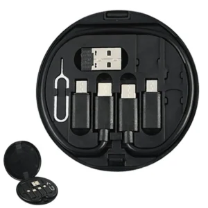 Multifunctional USB-C Charger Cable Set Converter Adapters SIM Card Pin Holder Mobile Phone Accessories