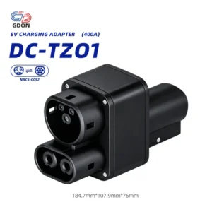 NACS to CCS2 Adapter 400A 1000V DC Fast Charging Converter Tesla to CCS Combo 2 SAE J3400 IP54 for Tesla Model 3 Y