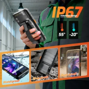 NETUM Q900 IP67 Rugged Industrial PDA 1D 2D Barcode Scanner NFC Android Data Terminal for Warehouse Inventory Logistics Sorting