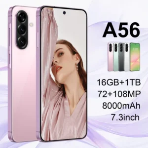 New A56 512G Global Version Large Screen Smartphone 4G 6.8 Inch Large Screen