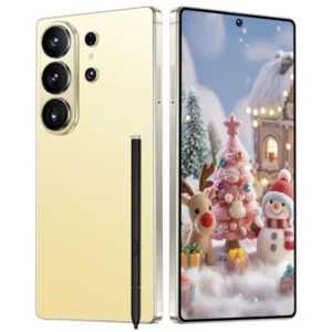 New Model 7.3 Inch S26 Ultra 4G LTE Smartphone Android 15 16GB+1TB Storage 144Hz AMOLED HD Beauty Camera Dual SIM