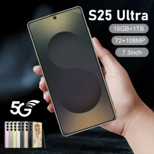 New Original S25 Ultra 5G Smartphone 7.3 Inch Android 14.0 16GB+1TB Dual Card HD 108MP 4G/5G Unlocked Mobile Phone Used
