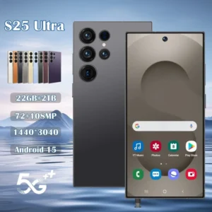 New S25 Ultra 5G Smartphone Deca Core Dual SIM 22GB+2TB 6.9″ 120Hz HD Display 108MP Rear Camera 100W Fast