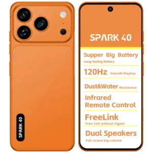 New Spark40 4g 5g Android Smartphone Real LET Telephone 7.3inch 16+1TB HD Face Recognition Fingerprint Andriond15 Mobile Phones