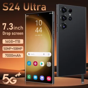New Style S24 Ultra 5G Smartphone 16+1TB Storage Global Version 7.3 Inch HD Screen Mobile Phone