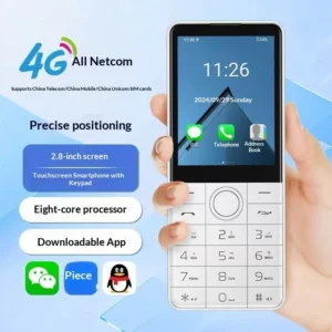 No Camera Elderly Phone 4G VO LTE Octa Core Student Phone Supports International Version Android 14 google Facebook WhatsApp